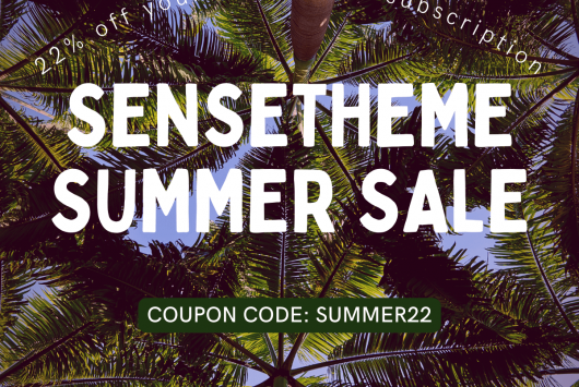 SenseTheme Summer Sale 2022