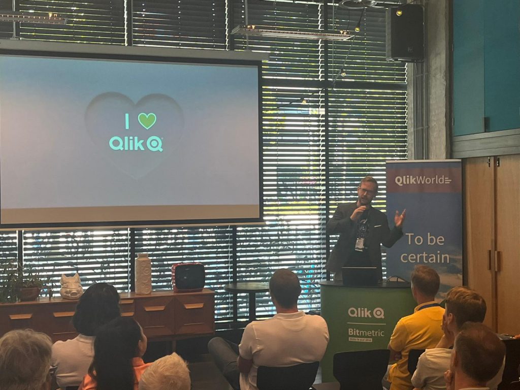 Martin Mahler of Vizlib at QlikWorld Amsterdam 2022