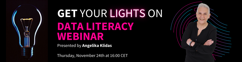 Get your lights on data literacy webinar