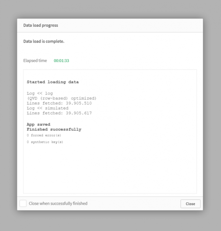 Incremental BUFFER LOAD in Qlik Sense