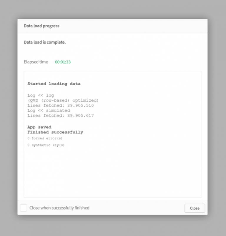 Incremental BUFFER LOAD in Qlik Sense