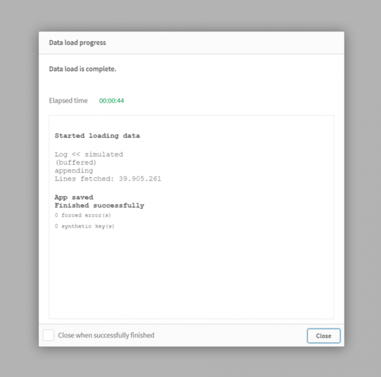Incremental BUFFER LOAD in Qlik Sense