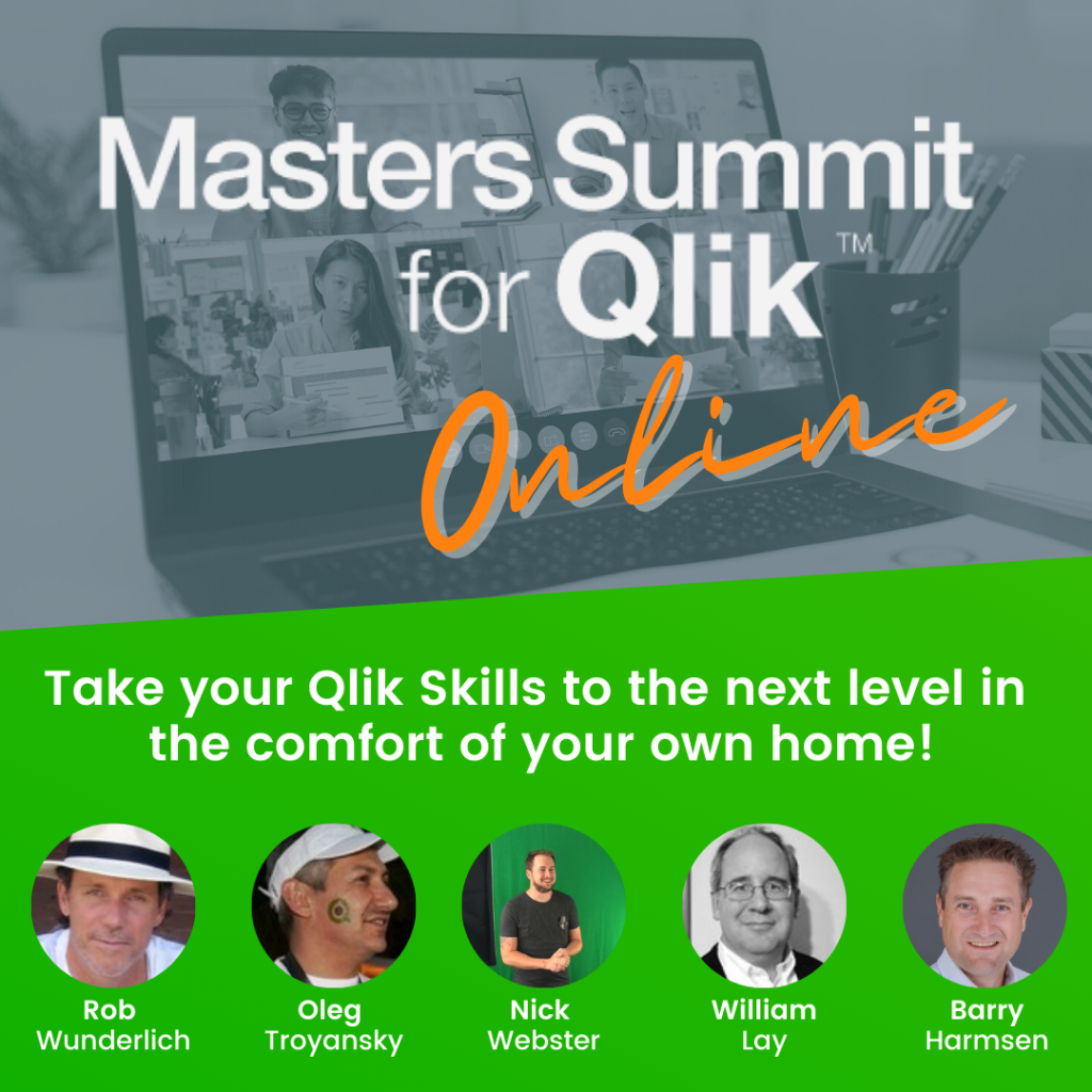 Masters Summit for Qlik Online