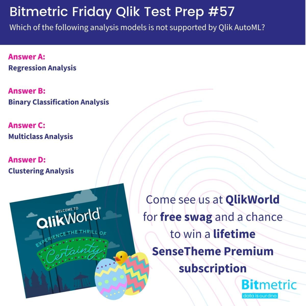 Qlik autoML qlik test prep question