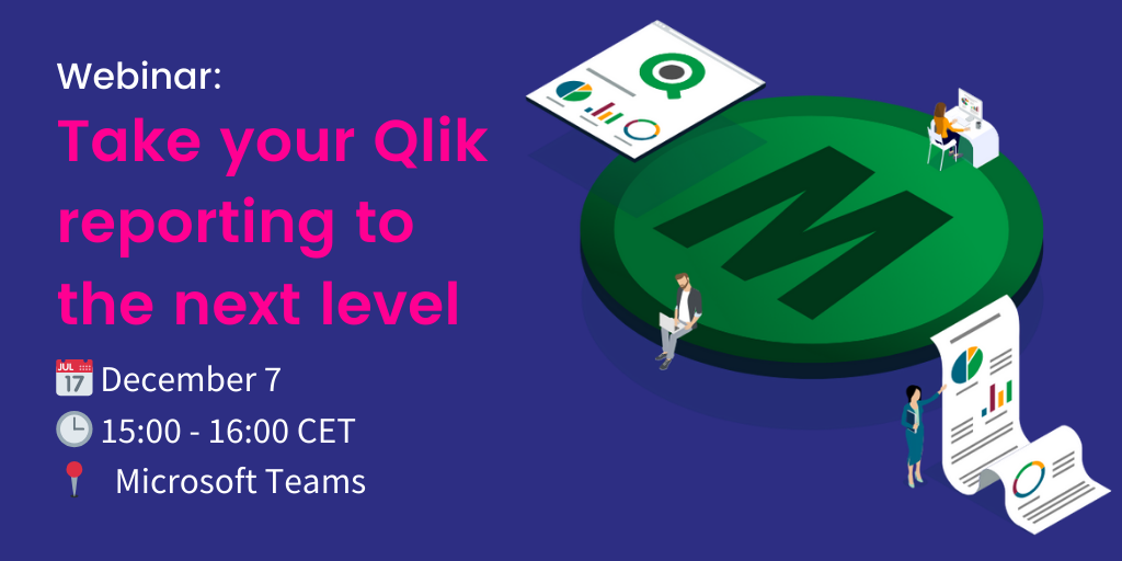 Take your Qlik reporting to the next level with Mail & Deploy. Join our webinar on December 7th 2023.