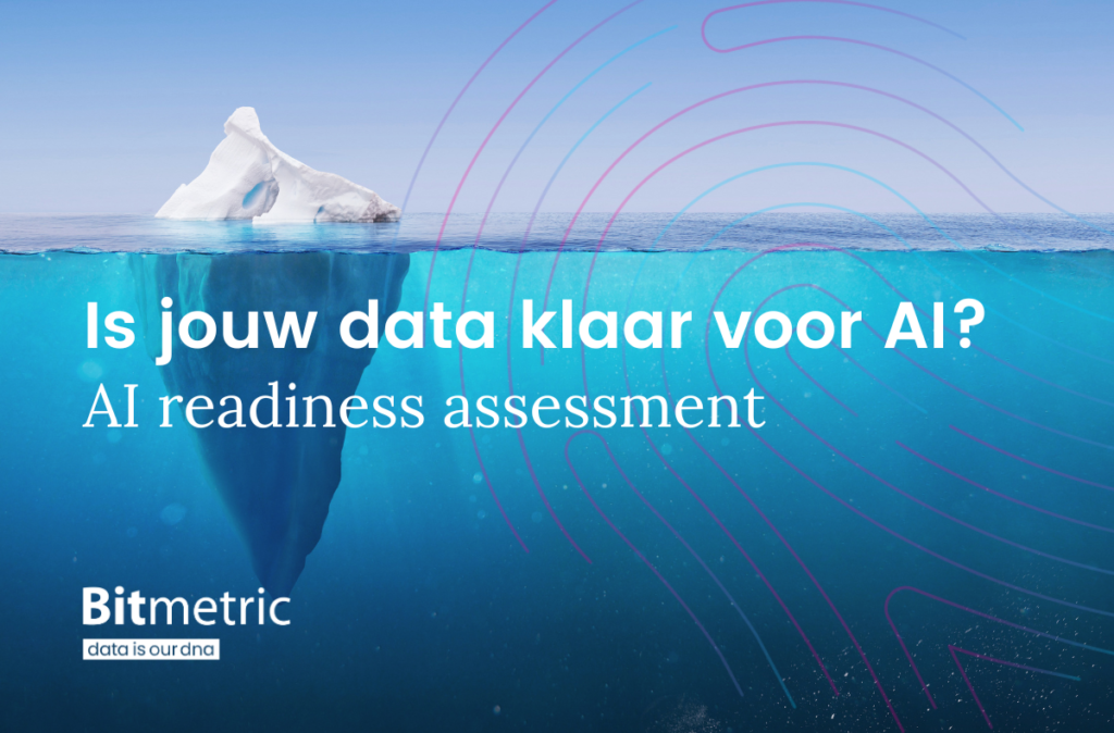 Is jouw data klaar voor AI? IJsberg als metafoor voor het datafundament onder een AI-oplossing.