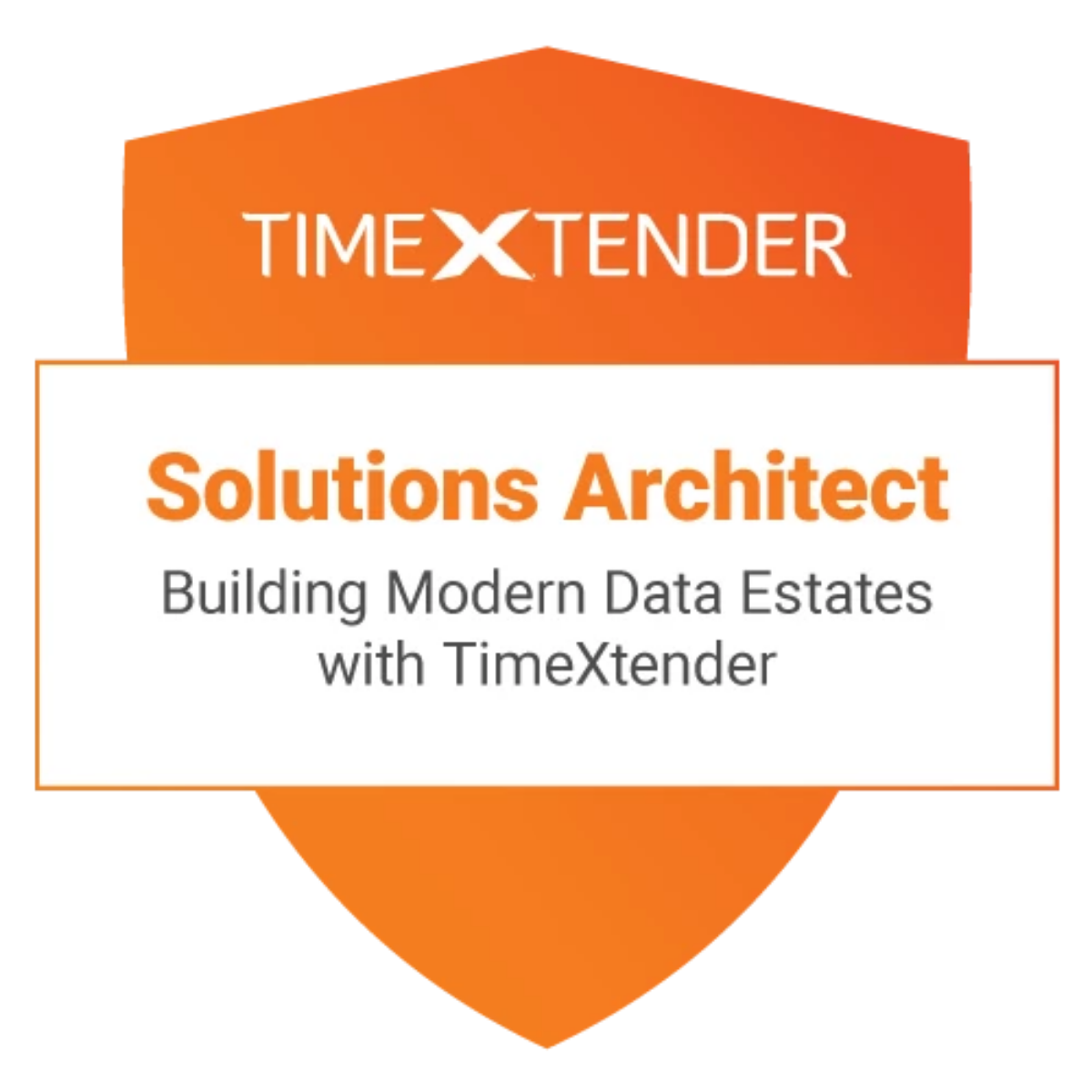 TimeXtender Solutions Architect certification